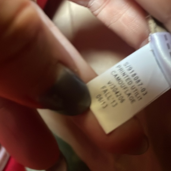 Fully lined Gap camouflage utility jacket circa 2013 - Picture 8 of 10